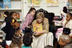 Amsterdam 21 januari 2026
Prinses Laurentien leest voor de 20e keer voor aan kinderen in de Bibliotheek Reigersbos in Amsterdam Bijlmer.
