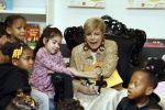 Amsterdam 21 januari 2026
Prinses Laurentien leest voor de 20e keer voor aan kinderen in de Bibliotheek Reigersbos in Amsterdam Bijlmer.