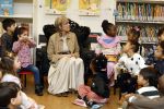 Amsterdam 21 januari 2026
Prinses Laurentien leest voor de 20e keer voor aan kinderen in de Bibliotheek Reigersbos in Amsterdam Bijlmer.