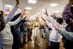 Amsterdam 21 januari 2026
Prinses Laurentien leest voor de 20e keer voor aan kinderen in de Bibliotheek Reigersbos in Amsterdam Bijlmer.