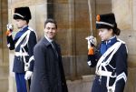 Amsterdam 12 januari 2026
Nieuwjaarsreceptie Koning Willem Alexander en Koningin Maxima bij het paleis op de dam . Vandaag komen er vooral mensen uit de politiek. Rob Jetten
