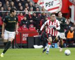 Eindhoven, 1 Februari 2026
Kompetitiewedstrijd PSV-Feyenoord, eindstand 3-0
Sergino Dest