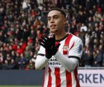 Eindhoven, 1 Februari 2026
Kompetitiewedstrijd PSV-Feyenoord, eindstand 3-0
Sergino Dest