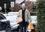 Laren 10 januari 2026
Thomas v d Vlugt doet boodschappen in het centrum van Laren .