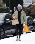 Laren 10 januari 2026
Thomas v d Vlugt doet boodschappen in het centrum van Laren .