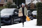 Laren 10 januari 2026
Thomas v d Vlugt doet boodschappen in het centrum van Laren .