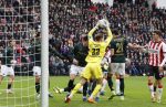 Eindhoven, 1 Februari 2026
Kompetitiewedstrijd PSV-Feyenoord, eindstand 3-0
Timon Wellenreuther en Ismael Saibari Anel Ahmedhodzic Jordan Bos