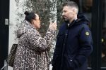 Abcoude 19 januari 2026
Trijntje Oosterhuis in gesprek op straat in Abcoude