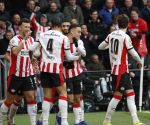 Eindhoven, 1 Februari 2026
Kompetitiewedstrijd PSV-Feyenoord, eindstand 3-0
van Perisiv Armando Obispo Ismael Saibarin Sergino Dest Paaul Wanner