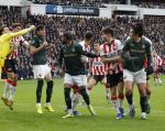Eindhoven, 1 Februari 2026
Kompetitiewedstrijd PSV-Feyenoord, eindstand 3-0
yase Ueda Anel Ahmedhodzic Jeramiah St. Juste Guus Til  Esmir Bajraktarevic Ismael Saibari en Ivan Perisic Timon Wellenreuther