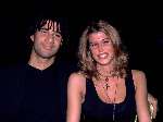 Ruud Gullit met zijn vriendin Estelle Gullit, de moeder van zijn vijfde kind.
1998