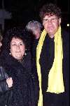 Amsterdam 21 februari 2000
Uitreiking van de Gouden Harpen in de Rai te Amsterdam.
Ad visser met vrouw