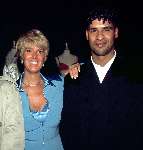 Frank rijkaard en Monique Rijkaard