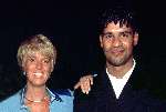 Frank Rijkaard en Monique Rijkaard