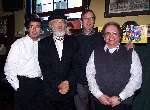 Breda, 17 februari 2000
Nieuwe CD uitreiking Vader Abraham en 30 jaar in het vak
Pierre Kartner hier met Wil Hoebee....... en John v d Ven