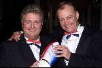 Amsterdam 21 februari 2000
Uitreiking van de Gouden Harpen in de Rai te Amsterdam.
Emile Hartkamp en Riny Schreijenberg