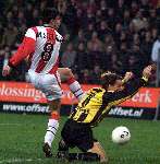 Eindhoven, 19 februari 2000
PSV-Vitesse ( kompetitie} eindstand 3-2
Ruud v Nistelrooy brengt PSV op 1-0
Michel Kreek komt te laat.