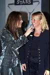 Bussum 3 februari 2000
Afscheidsfeest Roos van discotheek STARS
Sandy Kandau met Roos
