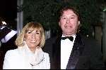 Amsterdam 21 februari 2000
Uitreiking van de Gouden Harpen in de Rai te Amsterdam.
Willeke Alberti met vriend