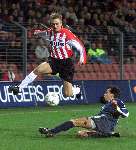 Eindhoven, 10 februari 2001
Kompetitie seizoen 2000/2001
PSV-AZ , eindstand 3-0  
Dennis Rommedahl  mooie aktie