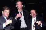 Amsterdam, 23 februari 2001
Presentatie nieuwe zender ME ( Veronica)
v.l.n.r.: .................Kees Gerritsen (programadirecteur ME) en Dick v d Graaf (Direkteur HMG)