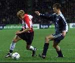 Eindhoven, 10 februari 2001
Kompetitie seizoen 2000/2001
PSV-AZ , eindstand 3-0 door 2 doelpunten Kezman en een penalty van Arnold Bruggink
KEZMAN