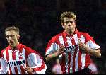 Eindhoven, 10 februari 2001
Kompetitie seizoen 2000/2001
PSV-AZ , eindstand 3-0 door 2 doelpunten Kezman en een penalty van Arnold Bruggink
KEZMAN