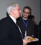 Amsterdam, 27 februari 2001
Uitreiking Edisons en Gouden Harpen
Joop Daalmeijer in gesprek met Unico Glorie