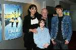 Scheveningen 20 januari 2002
Premiere THom & Thomas
Esmee Lammers 8 en een  halve maand zwanger en aaron Johnson e n Bill Stewart en Sean Harris