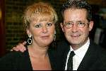 Amsterdam  1 janari 2002
Nieuwjaarsfeest Staatsloterijshow in de beurs van Berlage.
Ad Everaars met vrouw