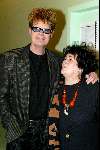 Amsterdam 27 februari 2002
Uitreiking Edison music awards in de heineken Music Hall.
Ad Visser met vrouw
