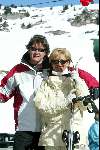 Zurs 17 februari 2002
Rene Froger en Anita Meijer
Wintersport Sneeuw Bergen