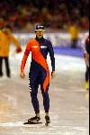 Heerenveen 22 december 2001
Skate  off wedstrijden voor Olympische spelen.
Annemarie Thomas