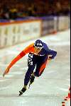 Heerenveen 22 december 2001
Skate  off wedstrijden voor Olympische spelen.
Annemarie Thomas