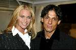 Amsterdam 14 februari 2002
Premiere Circus du Soleil bij Amsterdam Arena
Ellemieke Vermolen met haar vriend Jose Fortes Rodiquez