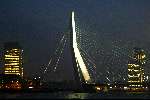 Rotterdam 10 januari 2002
SKYline Rotterdam  met erasmusbrug