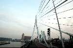 Rotterdam 10 januari 2002
SKYline Rotterdam  met erasmusbrug