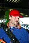 Schiphol 26 februari 2002
Terugkomst sporters van de Olympische winterspelen in Salt Lake city.
Erben Wennemars