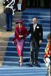 Amsterdam 2 februari 2002
Trouwen Prins Willem Alexander met Maxima
Frank Houben met vrouw