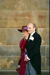 Amsterdam 2 februari 2002
Trouwen Prins Willem Alexander met Maxima
Frank Houben met vrouw