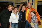 Zandvoort 15 februari 2002
Gaston Starreveld 40 jaar
Gaston met dochters en vriendin