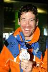 Schiphol 26 februari 2002
Terugkomst sporters van de Olympische winterspelen in Salt Lake city.
Gianni Romme