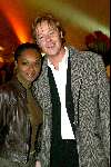 Amsterdam 14 februari 2002
Premiere Circus du Soleil bij Amsterdam Arena
Gijs Staverman met vriendin Pearl