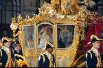 Amsterdam 2 februari 2002
Trouwen Prins Willem Alexander met Maxima
Gouden Koets met Prinses Maxima