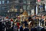Amsterdam 2 februari 2002
Prins Willem Alexander en Maxima trouwen
gouden koets