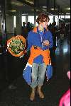 Schiphol 26 februari 2002
Terugkomst sporters van de Olympische winterspelen in Salt Lake city.
Gretha Smit