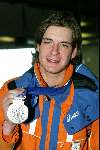 Schiphol 26 februari 2002
Terugkomst sporters van de Olympische winterspelen in Salt Lake city.
Jan Bos