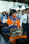 Den Haag 27 februari 2002
Huldiging Olympische sporters bij de koningin.
Jochem Uytdehaage