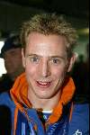 Den Haag 27 februari 2002
Huldiging Olympische sporters bij de koningin.
Jochem Uytdehaage