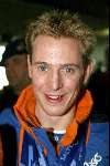 Den Haag 27 februari 2002
Huldiging Olympische sporters bij de koningin.
Jochem Uytdehaage